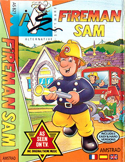 Carátula del juego Fireman Sam (CPC)