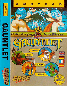 Carátula del juego Gauntlet (CPC)