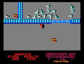 Pantallazo del juego online Gauntlet II (CPC)