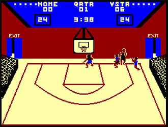 Pantallazo del juego online Gba Championship Basketball Two On Two (CPC)