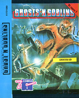 Carátula del juego Ghost'n Goblins (CPC)