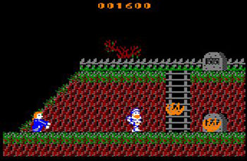 Pantallazo del juego online Ghost'n Goblins (CPC)