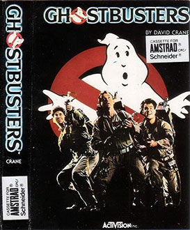Carátula del juego Ghostbusters (CPC)