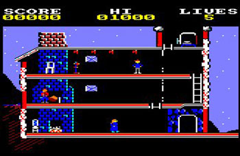 Pantallazo del juego online The Goonies (CPC)