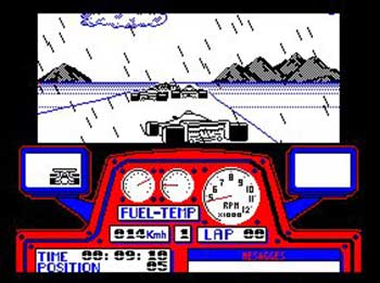 Pantallazo del juego online G.P. Formula 1 Simulator (CPC)