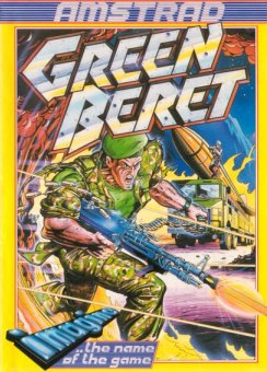 Carátula del juego Green Beret (CPC)