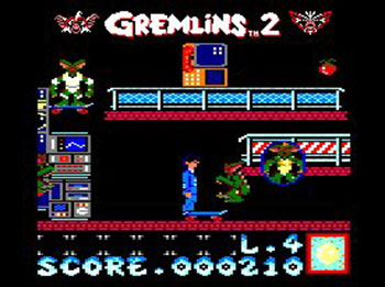Pantallazo del juego online Gremlins 2 La Nueva Generacion (CPC)