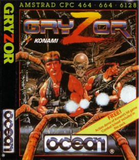 Carátula del juego Gryzor (CPC)