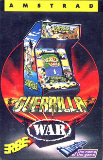 Carátula del juego Guerrilla War (CPC)