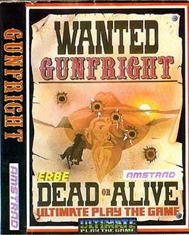 Carátula del juego Gunfright (CPC)
