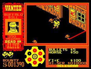 Pantallazo del juego online Gunfright (CPC)