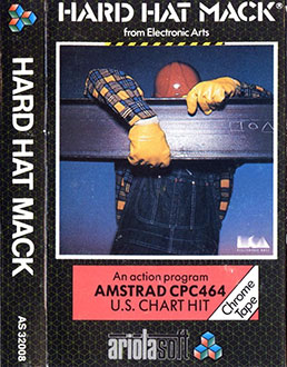 Carátula del juego Hard Hat Mack (CPC)