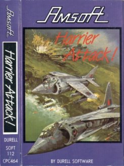 Carátula del juego Harrier Attack (CPC)