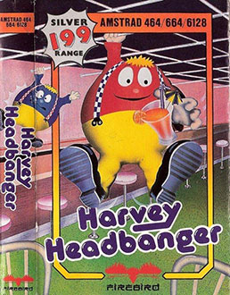 Carátula del juego Harvey Headbanger (CPC)