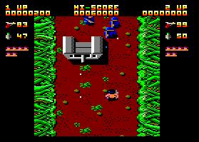 Pantallazo del juego online Ikari Warriors (CPC)