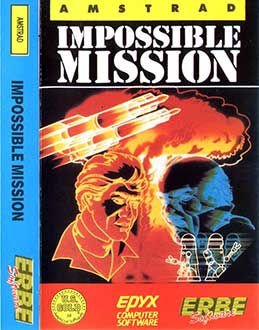 Carátula del juego Impossible Mission (CPC)