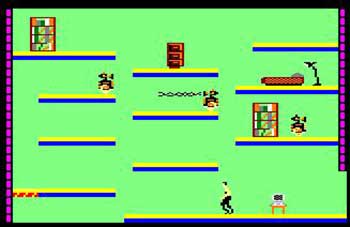 Pantallazo del juego online Impossible Mission (CPC)