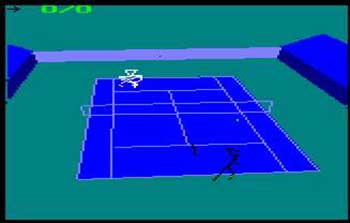 Pantallazo del juego online International 3d Tennis (CPC)