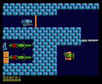 Pantallazo del juego online Into The Eagle's Nest (CPC)