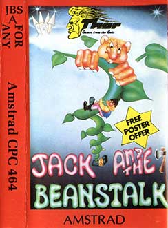 Carátula del juego Jack And The Beanstalk (CPC)