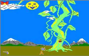 Pantallazo del juego online Jack And The Beanstalk (CPC)