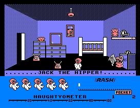 Pantallazo del juego online Jack the Nipper (CPC)