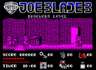 Pantallazo del juego online Joe Blade 3 (CPC)