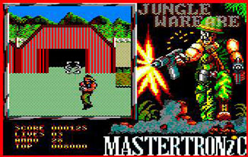 Pantallazo del juego online Jungle Warfare (CPC)