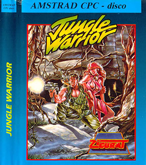 Carátula del juego Jungle Warrior (CPC)