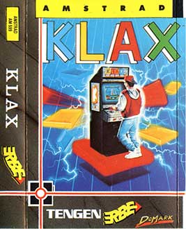 Carátula del juego Klax (CPC)