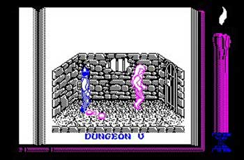 Pantallazo del juego online Knightmare (CPC)