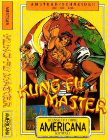 Carátula del juego Kung-Fu Master (CPC)