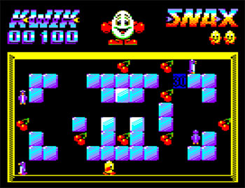 Pantallazo del juego online Kwik Snax Dizzy (CPC)