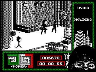 Pantallazo del juego online Last Ninja 2 (CPC)