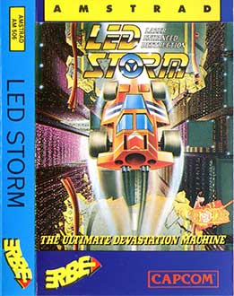 Carátula del juego Led Storm (CPC)