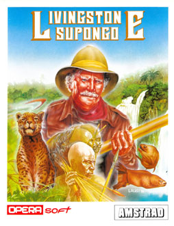 Carátula del juego Livingstone Supongo (CPC)
