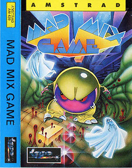 Carátula del juego Mad Mix Game (CPC)