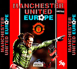 Carátula del juego Manchester United Europe (CPC)