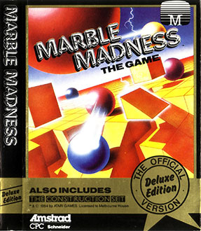 Carátula del juego Marble Madness Deluxe Edition (CPC)