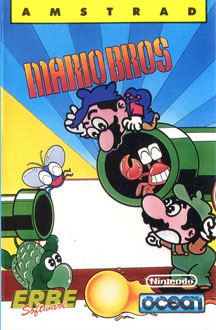 Carátula del juego Mario Bros (CPC)