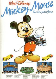 Carátula del juego Mickey Mouse (CPC)