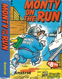 Carátula del juego Monty on the Run (CPC)