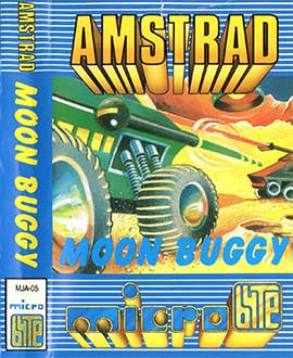 Carátula del juego Moon Buggy (CPC)