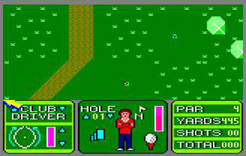 Pantallazo del juego online Nick Faldo Plays The Open (CPC)