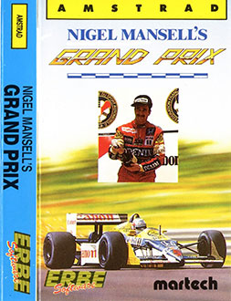 Carátula del juego Nigel Mansell's Grand Prix (CPC)