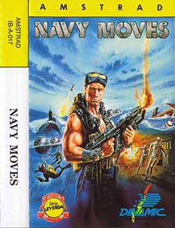 Carátula del juego Navy Moves (CPC)