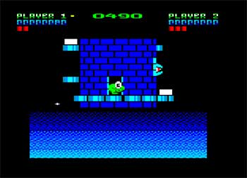 Pantallazo del juego online Nebulus (CPC)