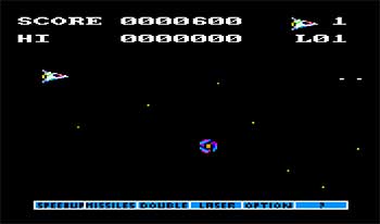 Pantallazo del juego online Nemesis (CPC)