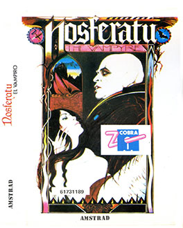 Carátula del juego Nosferatu The Vampyre (CPC)
