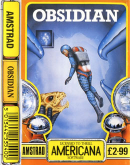 Carátula del juego Obsidian (CPC)